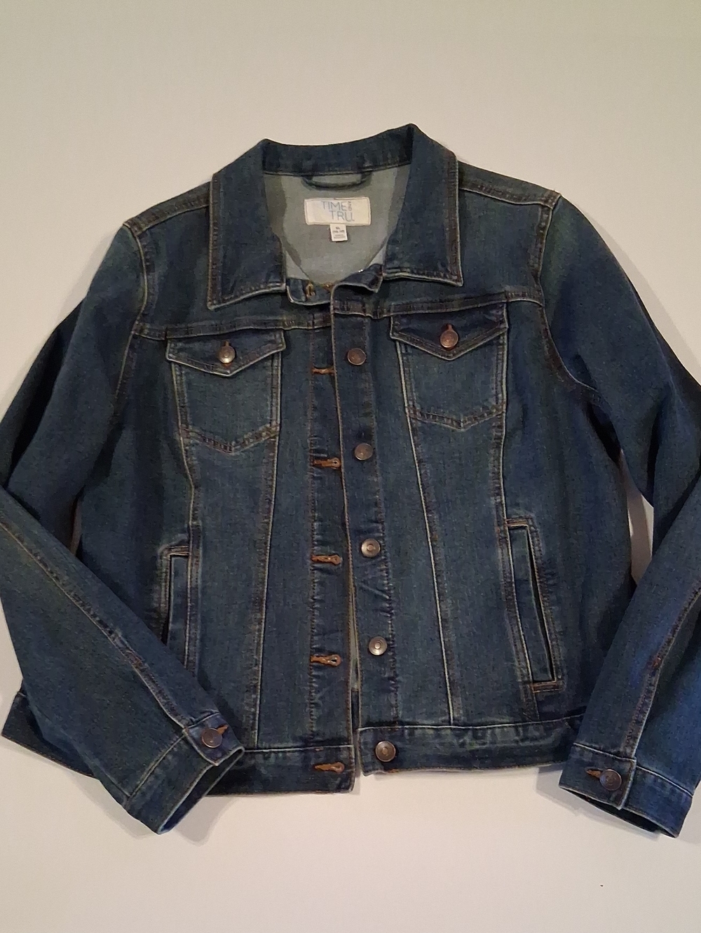 Time And Tru XL Womens Jean Jacket